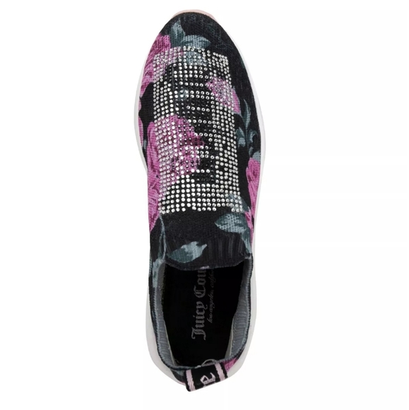 Juicy Couture Ablaze Jogger Sneakers Floral -6.5 - Picture 4 of 9